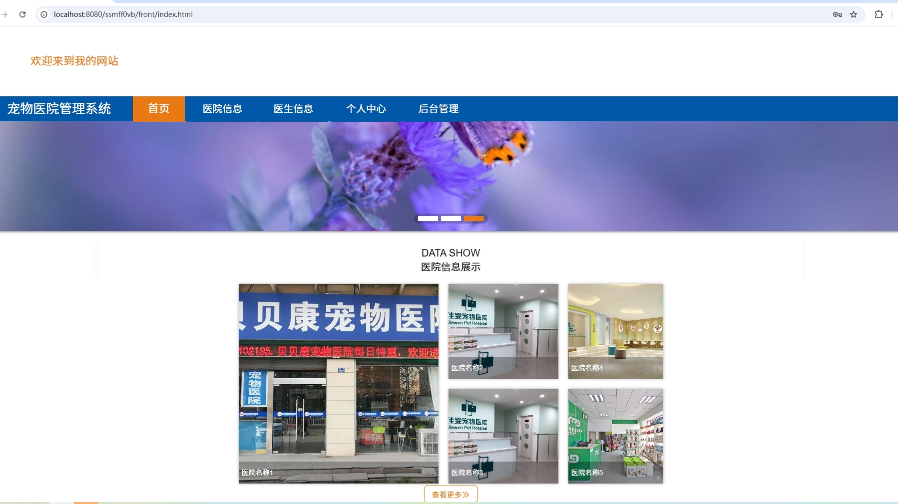 1045基于JAVA宠物医院管理系统管理系统源码带文档
